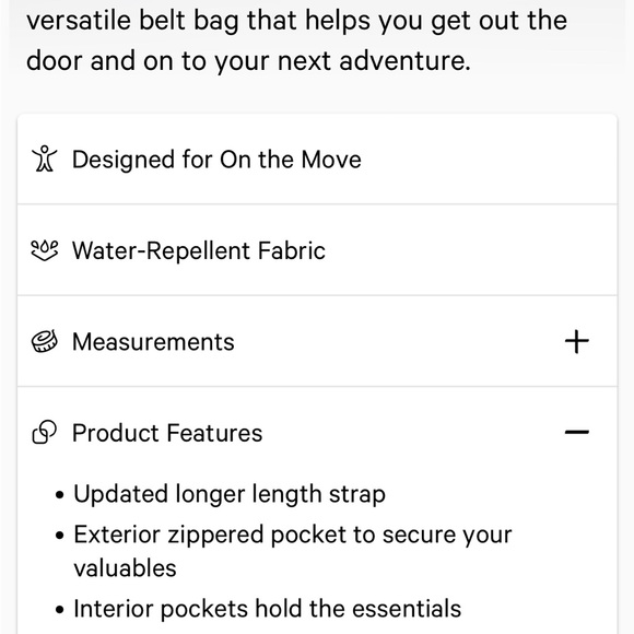 Lululemon Everywhere Belt Bag black with silver hardware - Picture 6 of 7